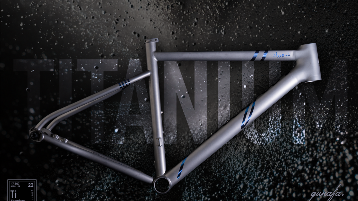 Qunafa 3D-printed titanium bike