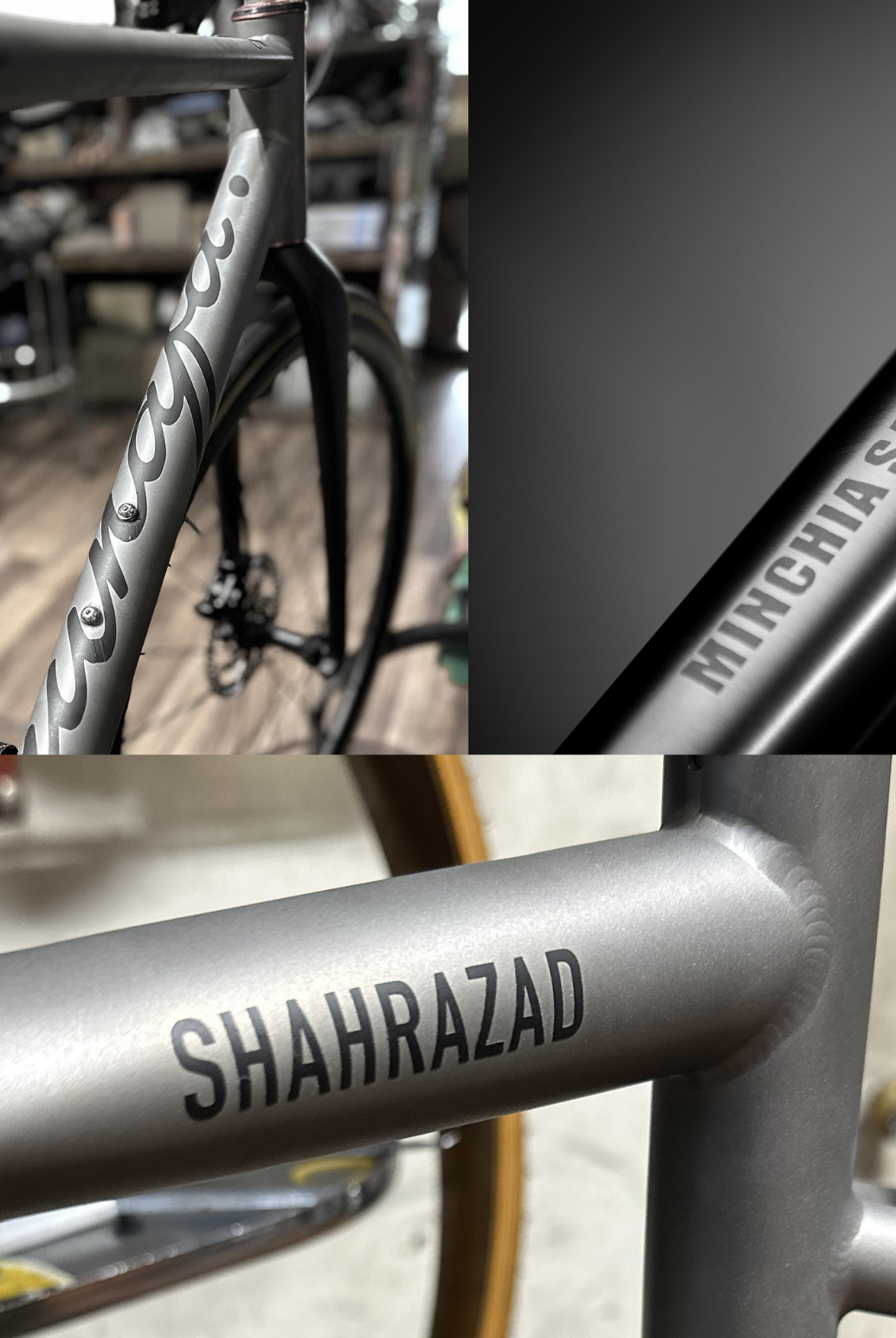 Qunafa Shahrazad titanium allroad — side profile