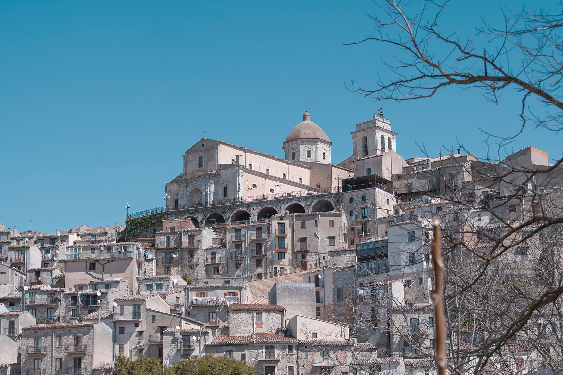 Rolling hills and wildflower meadows along a Madonie Sicily cycling route