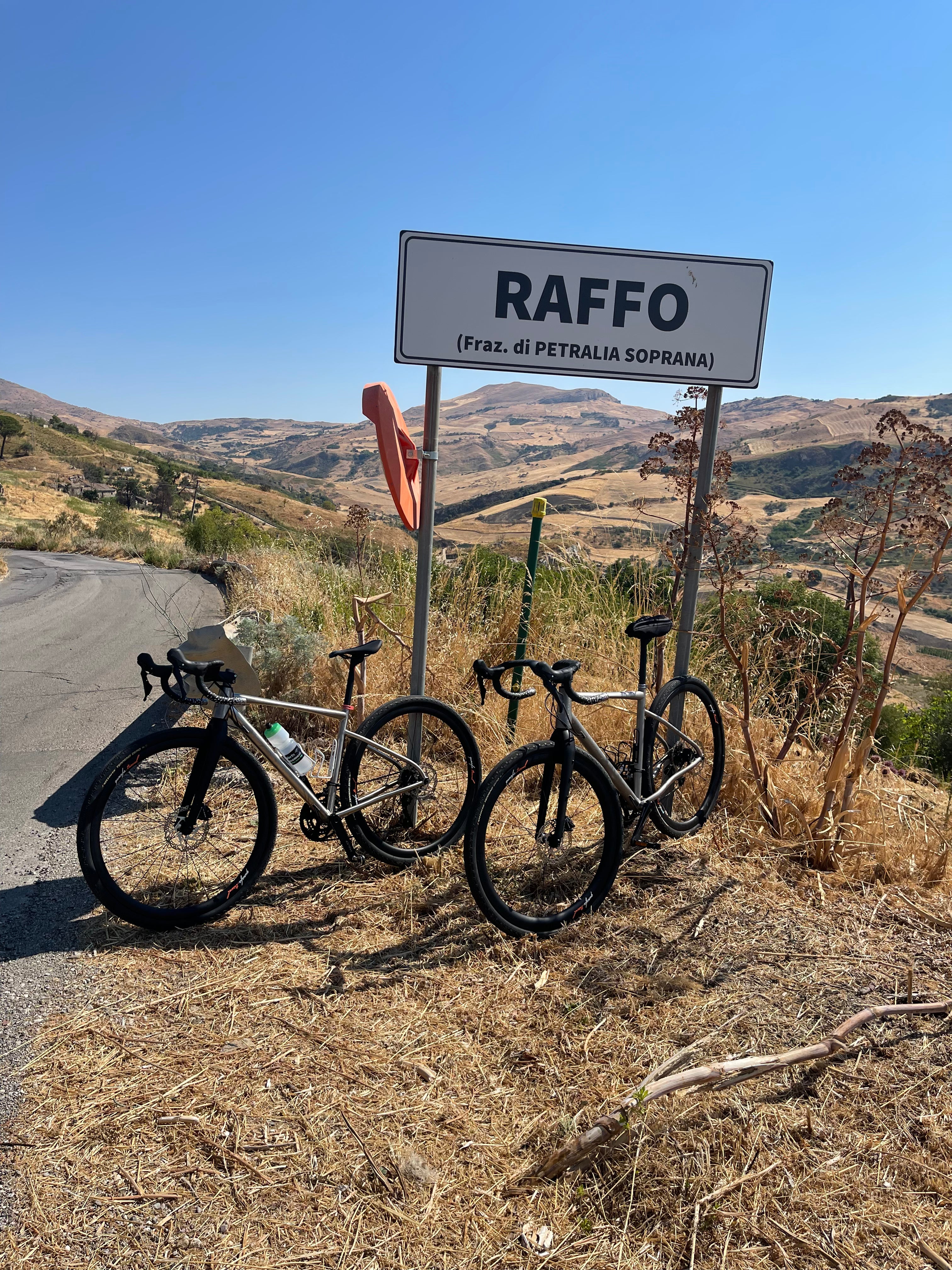 Sicilian organic farm stop on Qunafa North Sicily eco cycling tour