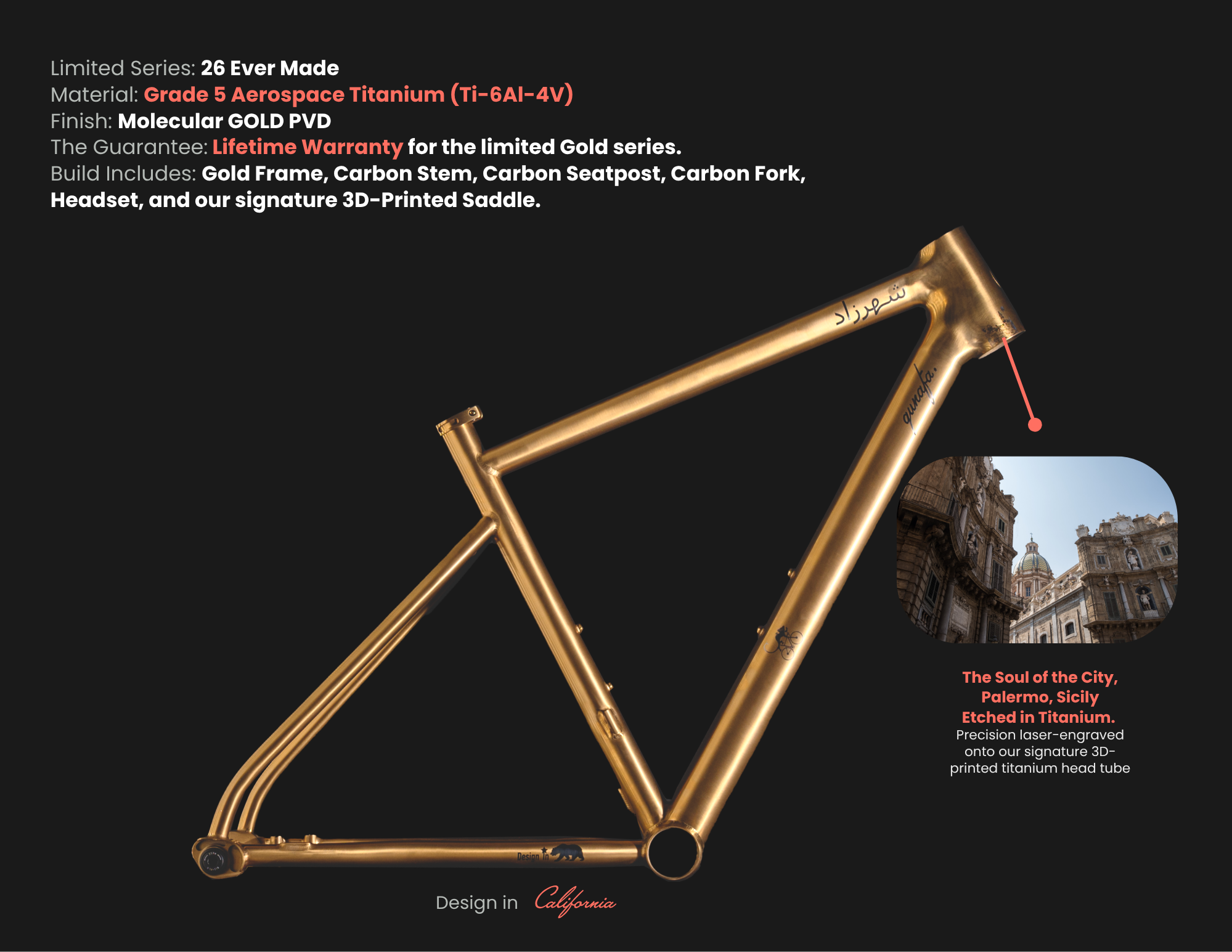 Qunafa Shahrazad Palermo Edition — side profile