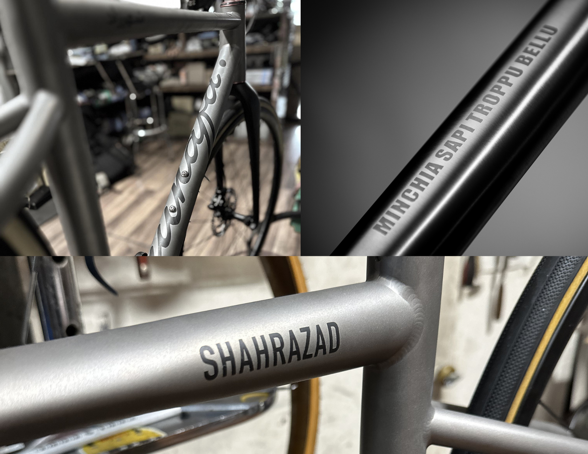 Qunafa Shahrazad titanium allroad — side profile
