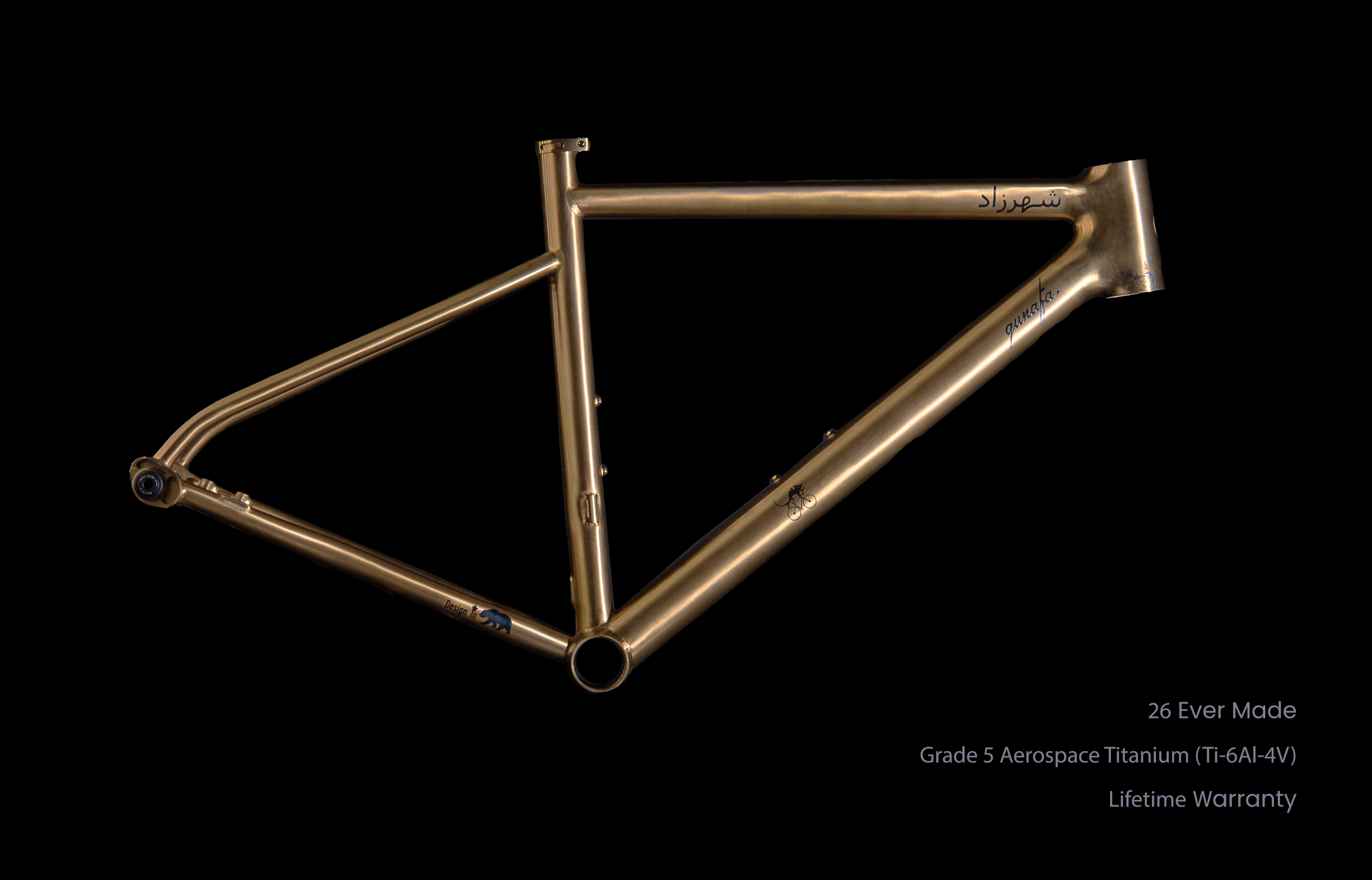 Qunafa Shahrazad Palermo Edition — gold and black colorway