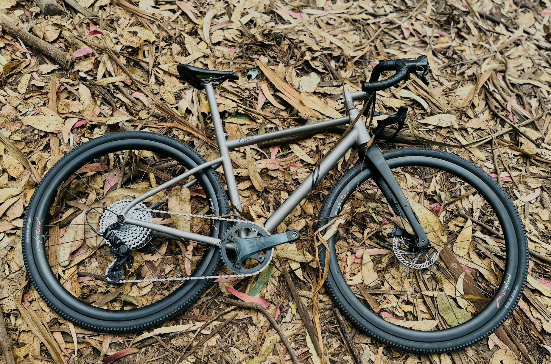 Qunafa Shahrazad titanium allroad — geometry detail